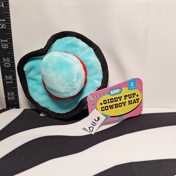 Bark Other - NWT Bark Giddy Pup Cowboy Hat dog toy S
